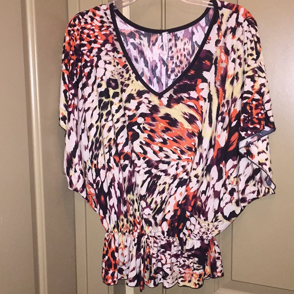 Wide sleeve blouse